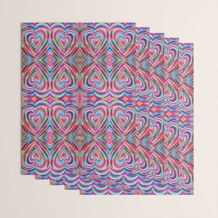 EttaVee Radiate Love Wrapping Paper Gallery Image 3