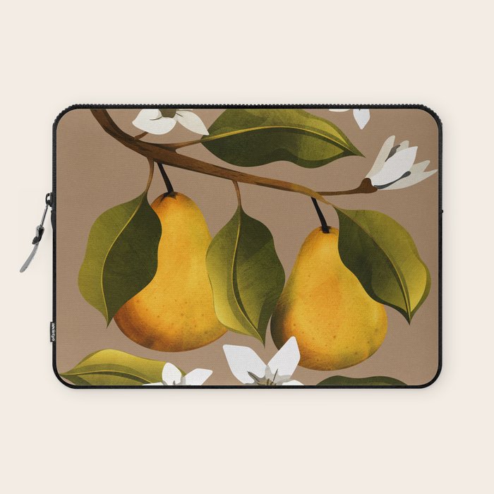Pears Botanical Art 2 Laptop Sleeve Gallery Image 1
