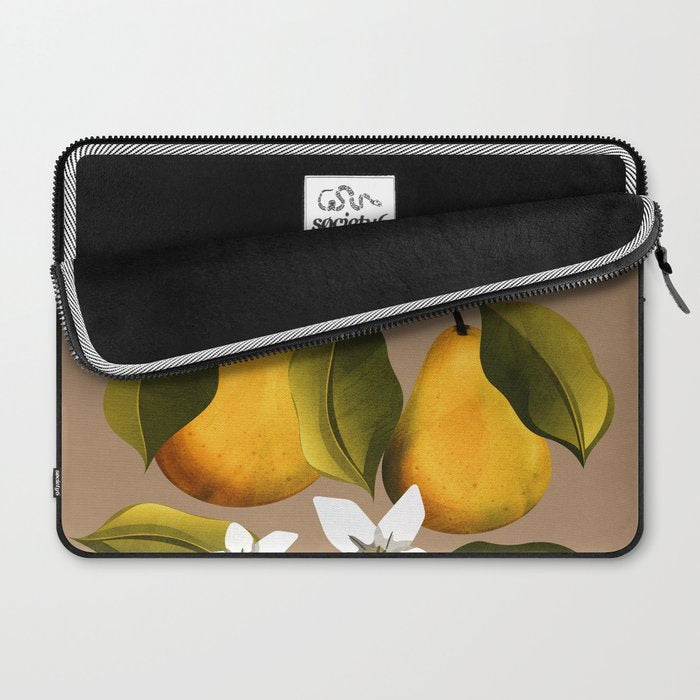 Pears Botanical Art 2 Laptop Sleeve Gallery Image 2