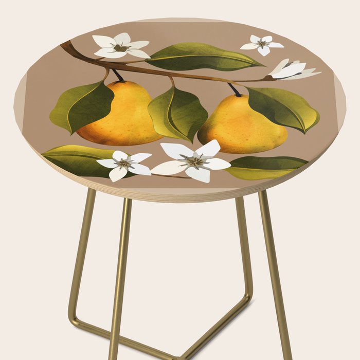 Pears Botanical Art 2 Side Table Gallery Image 2