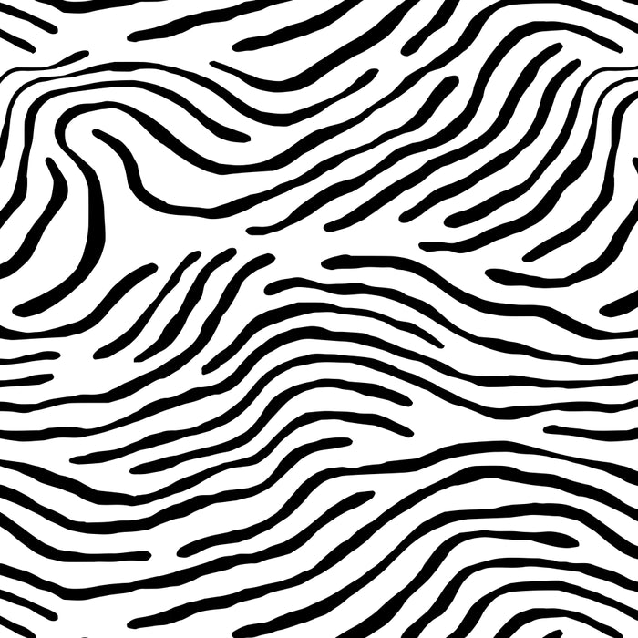 Black and white zebra stripe print art pattern Coffee Mug Gallery Image 2