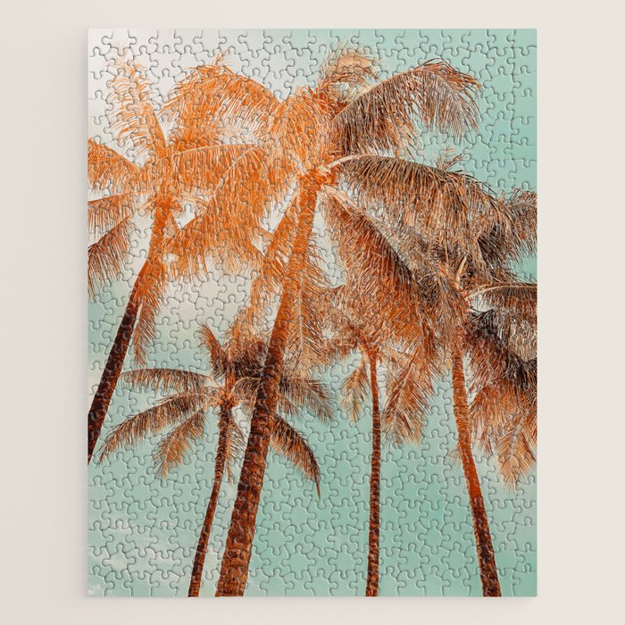 Surfrider palms - sundown Jigsaw Puzzle Gallery Image 1