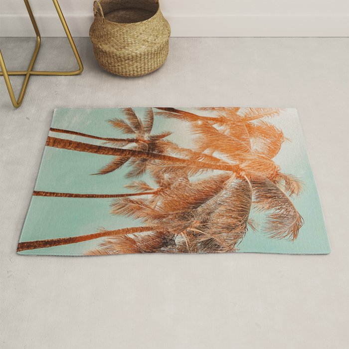 Surfrider palms - sundown Rug Gallery Image 1