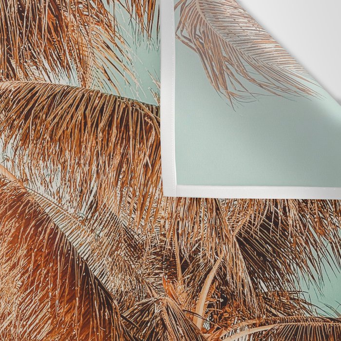 Surfrider palms - sundown Wall Tapestry Gallery Image 3