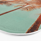 Surfrider palms - sundown Bath Mat Gallery Image 3