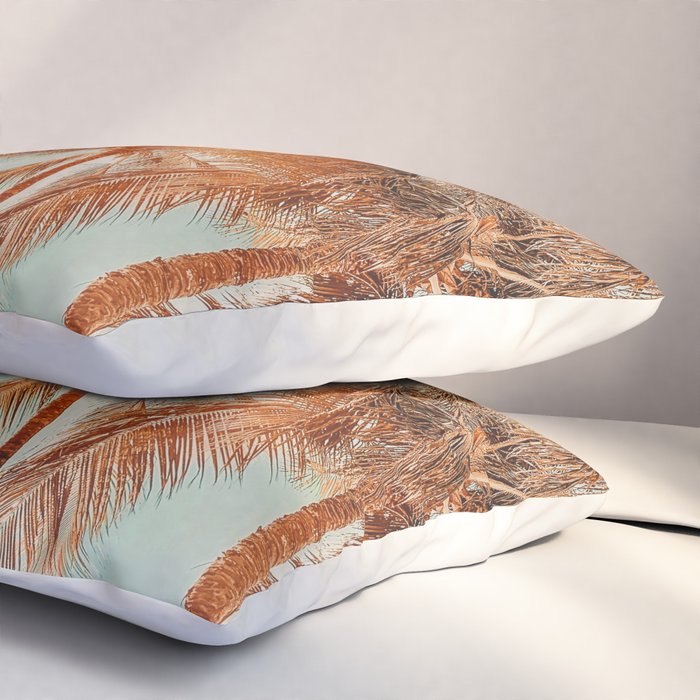 Surfrider palms - sundown Pillow Sham Gallery Image 3
