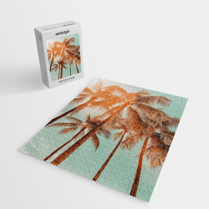 Surfrider palms - sundown Jigsaw Puzzle Gallery Image 2