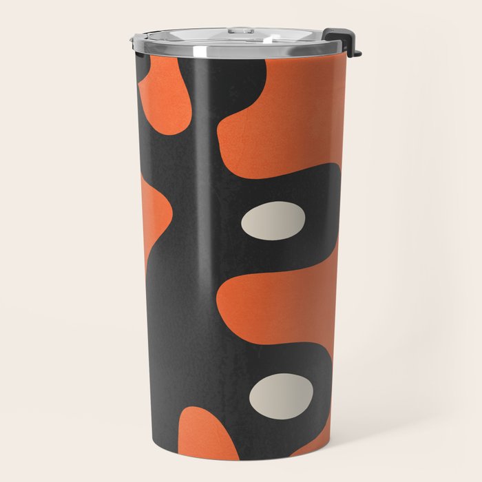 Modern Abstract Art Motion 2 Travel Mug Gallery Image 2