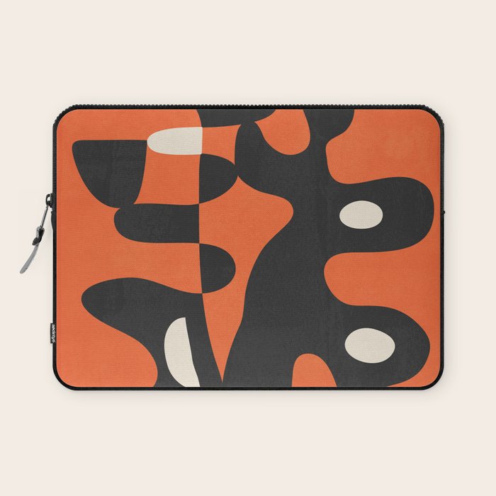 Modern Abstract Art Motion 2 Laptop Sleeve Gallery Image 1