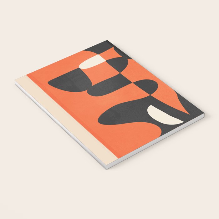 Modern Abstract Art Motion 2 Notebook Gallery Image 3