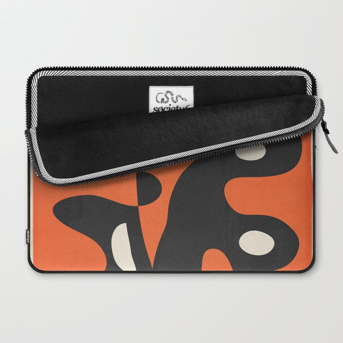 Modern Abstract Art Motion 2 Laptop Sleeve Gallery Image 2