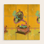 NATURE GRAMOPHONE Wood Wall Art Gallery Image 1