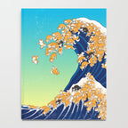Shiba Inu in Great Wave Notebook Gallery Image 4