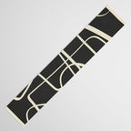Modern Abstract Lines - Noir Table Runner Gallery Image 3