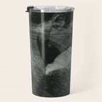 1912, The Kiss, Lovers black and white photography by Anne Brigmann Travel Mug Gallery Image 3