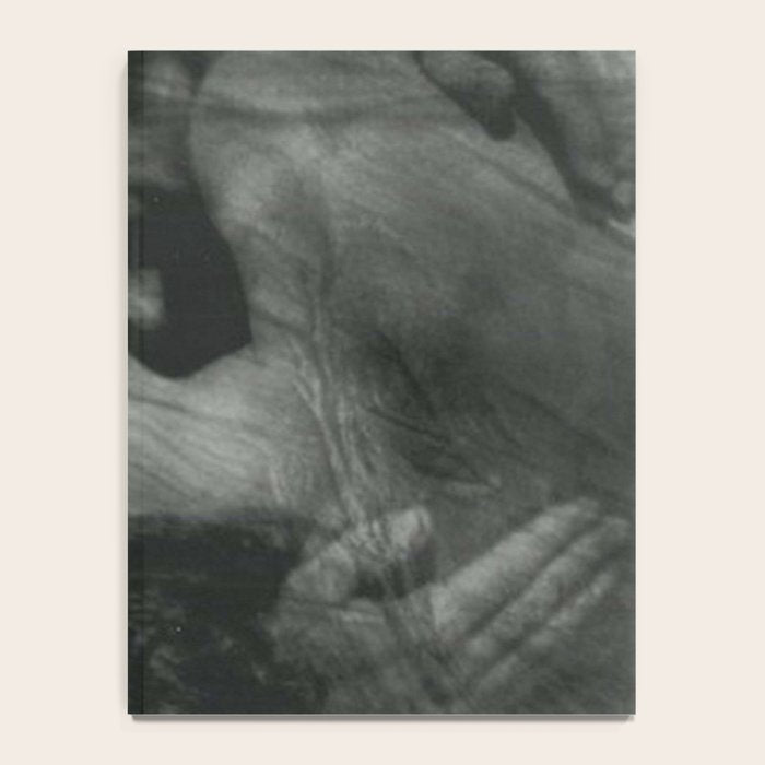 1912, The Kiss, Lovers black and white photography by Anne Brigmann Notebook Gallery Image 4
