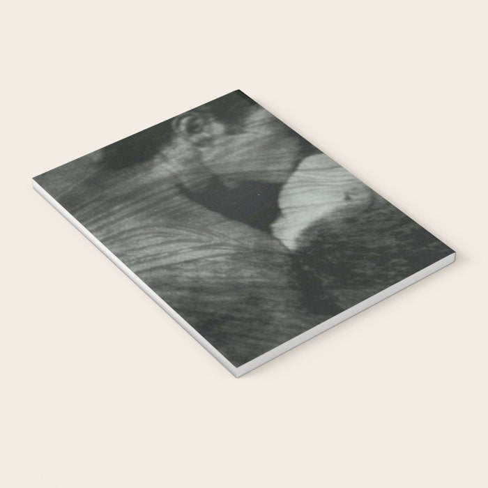 1912, The Kiss, Lovers black and white photography by Anne Brigmann Notebook Gallery Image 3