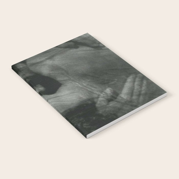1912, The Kiss, Lovers black and white photography by Anne Brigmann Notebook Gallery Image 2