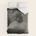 1912, The Kiss, Lovers black and white photography by Anne Brigmann Duvet Cover Gallery Image 6