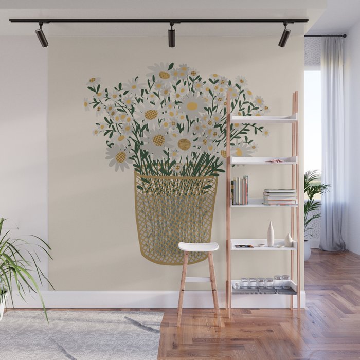 Sweet as a Daisy Wall Mural Gallery Image 1