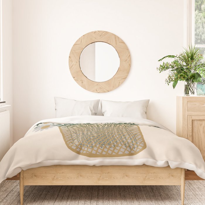 Sweet as a Daisy Duvet Cover Gallery Image 3