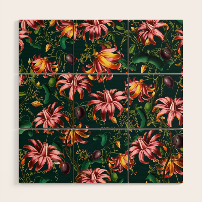 Blooming Oasis III Wood Wall Art Gallery Image 1