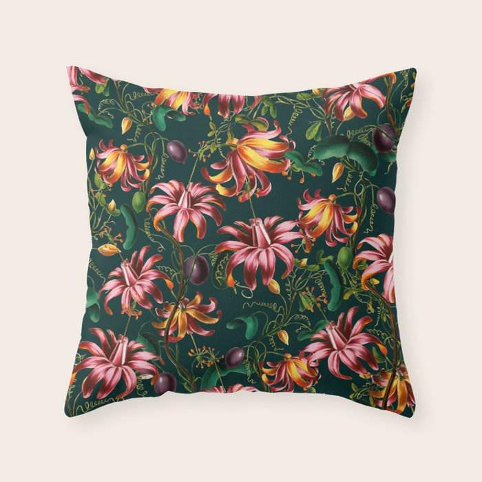 Blooming Oasis III Throw Pillow Gallery Image 6