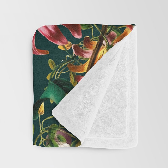 Blooming Oasis III Throw Blanket Gallery Image 3
