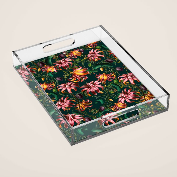 Blooming Oasis III Acrylic Tray Gallery Image 1