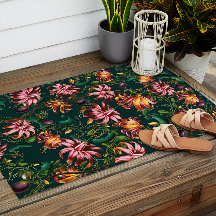 Blooming Oasis III Outdoor Rug Gallery Image 2