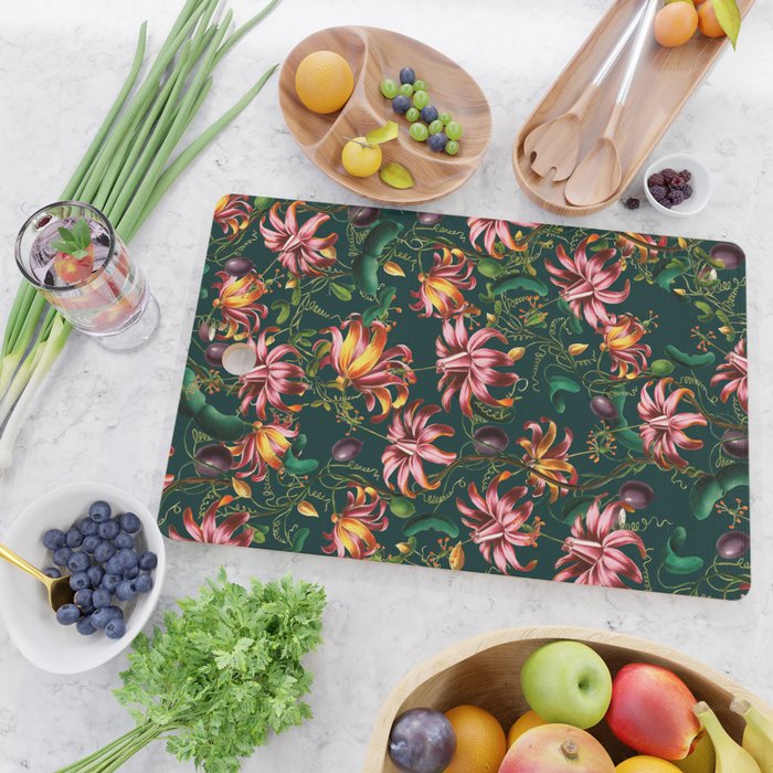 Blooming Oasis III Cutting Board Gallery Image 2