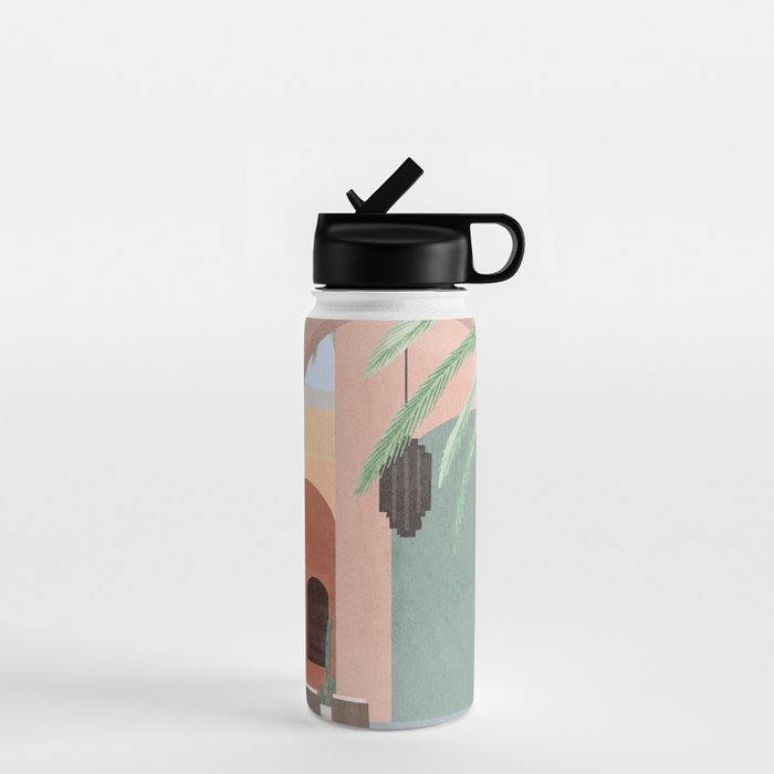 Moroccan Pool Water Bottle Gallery Image 1