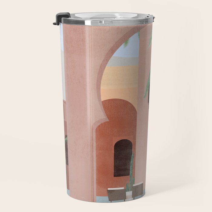 Moroccan Pool Travel Mug Gallery Image 3