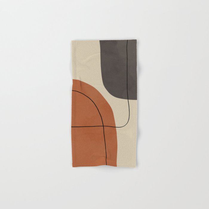 Modern Abstract Shapes #1 Bath Towel Gallery Image 1