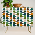 Mid Century Modern Fern Pattern Credenza Gallery Image 1