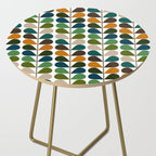 Mid Century Modern Fern Pattern Side Table Gallery Image 2