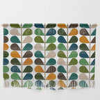 Mid Century Modern Fern Pattern Wall Hanging Gallery Image 1