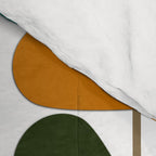 Mid Century Modern Fern Pattern Comforter Gallery Image 4