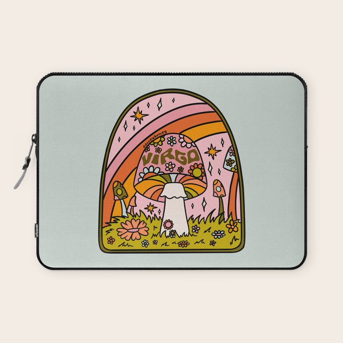 Virgo Mushroom Laptop Sleeve Gallery Image 1