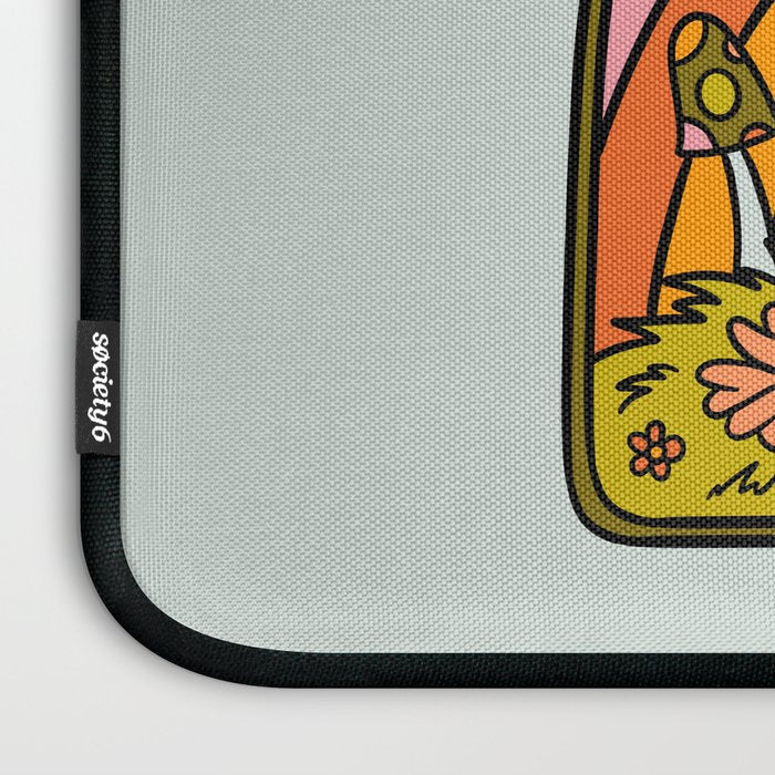 Virgo Mushroom Laptop Sleeve Gallery Image 3