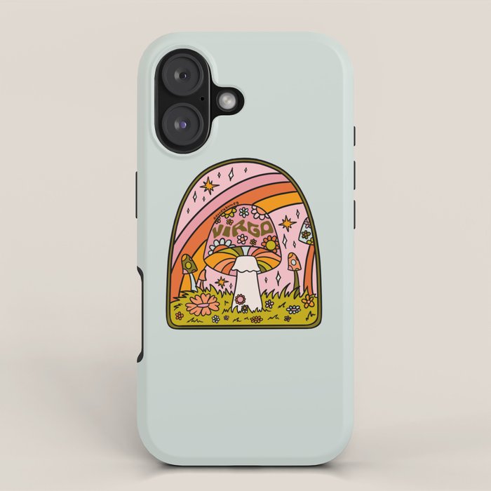 Virgo Mushroom iPhone Case Gallery Image 1
