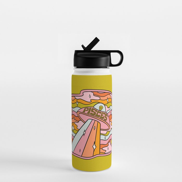 Pisces UFO Water Bottle Gallery Image 1
