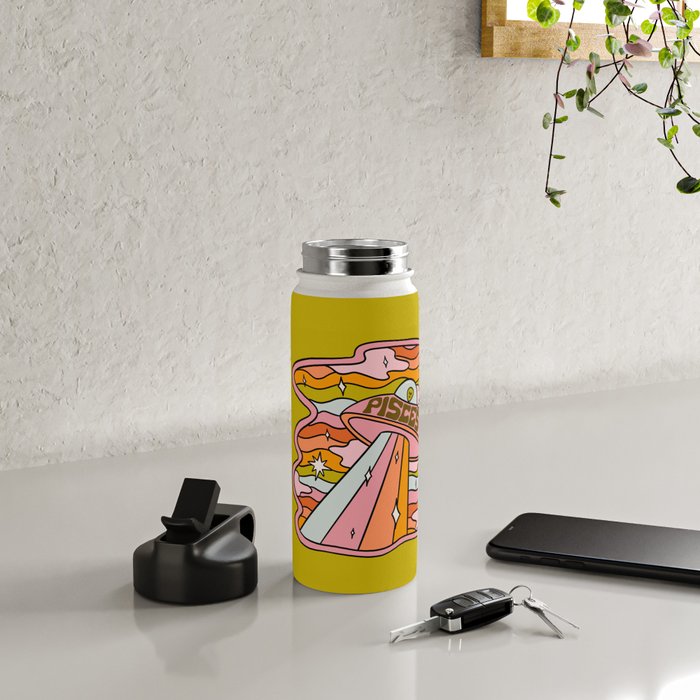 Pisces UFO Water Bottle Gallery Image 4