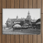 1890 Narragansett Towers & Casino, Narragansett, Rhode Island Outdoor Rug Gallery Image 1