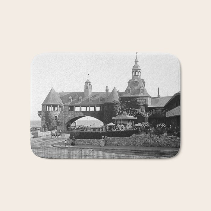 1890 Narragansett Towers & Casino, Narragansett, Rhode Island Bath Mat Gallery Image 1