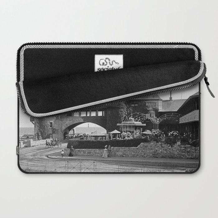 1890 Narragansett Towers & Casino, Narragansett, Rhode Island Laptop Sleeve Gallery Image 2