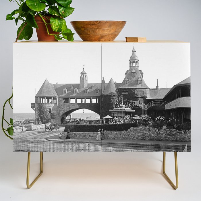 1890 Narragansett Towers & Casino, Narragansett, Rhode Island Credenza Gallery Image 1