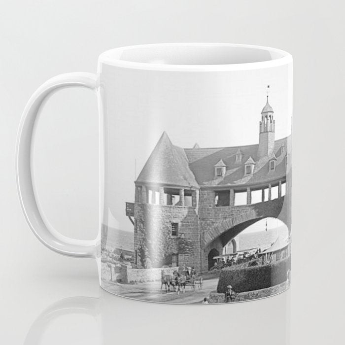1890 Narragansett Towers & Casino, Narragansett, Rhode Island Coffee Mug Gallery Image 3