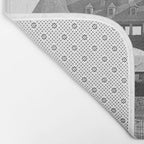 1890 Narragansett Towers & Casino, Narragansett, Rhode Island Bath Mat Gallery Image 2