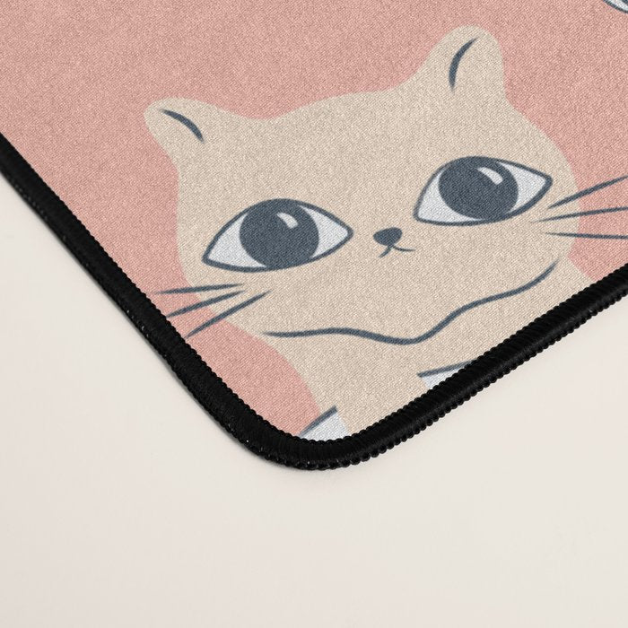 Cute Christmas Cats Desk Mat Gallery Image 4